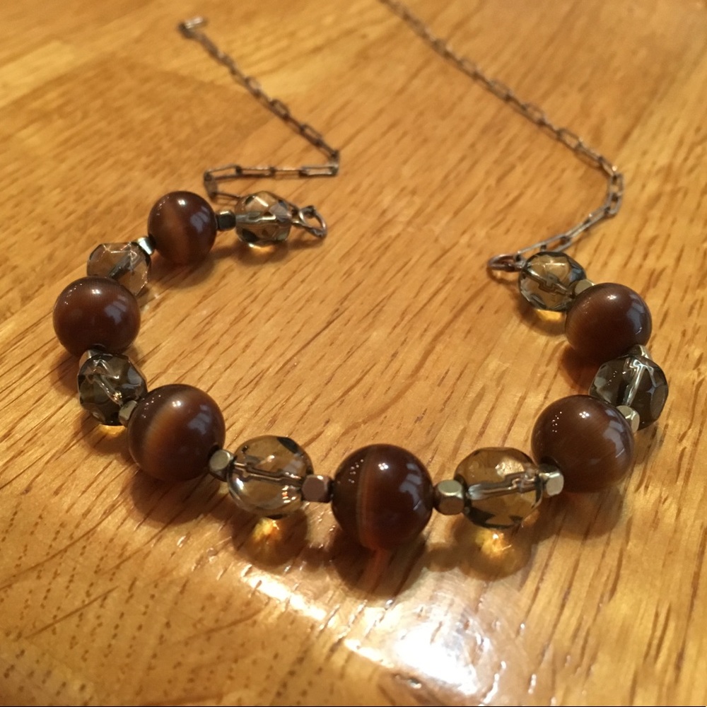 Tigers eye necklace
